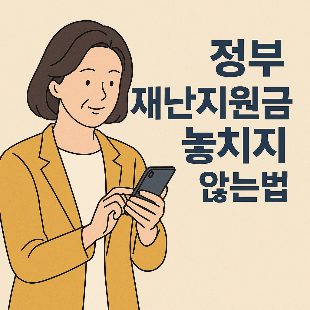 재난지원금 신청